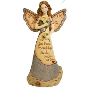 ELEMENTS Pavillion Friendship Angel Figurine